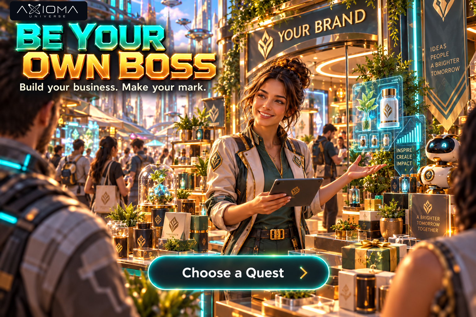 BE YOUR OWN BOSS