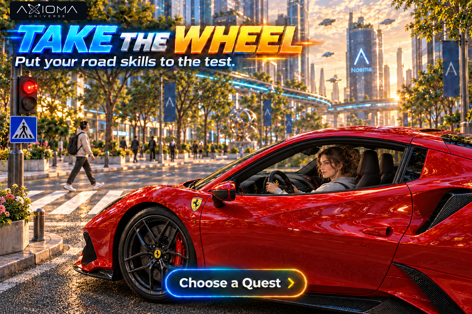 TAKE THE WHEEL
