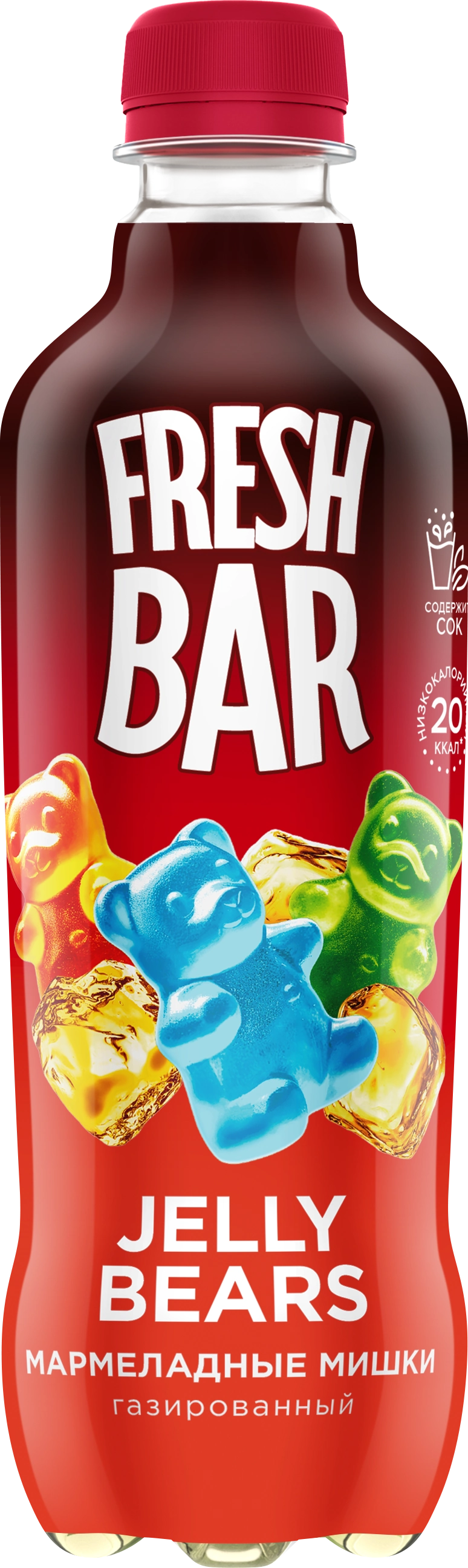 Исходный packshot FreshBar Jelly Bears