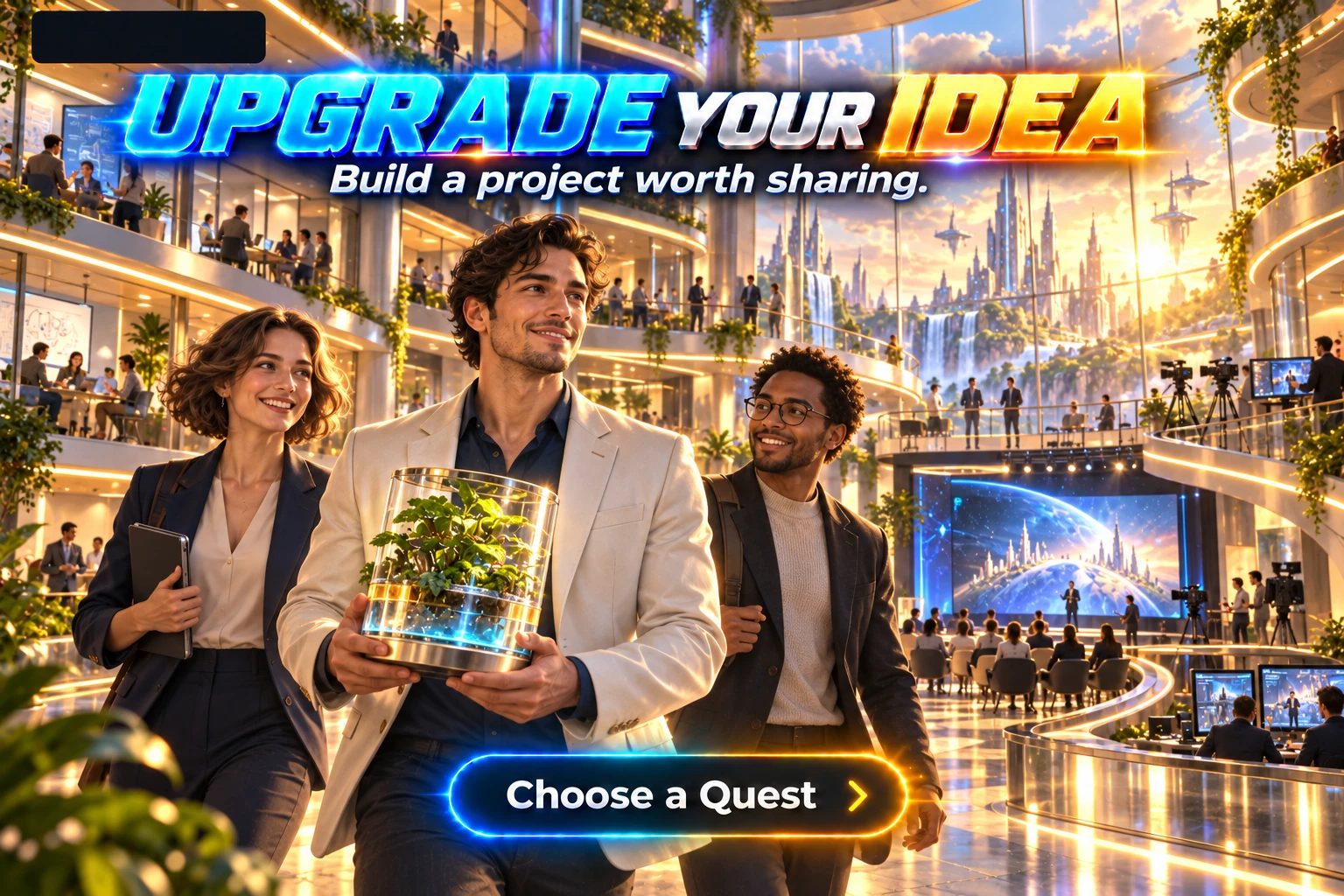 Участвуй в реалити-шоу Upgrade