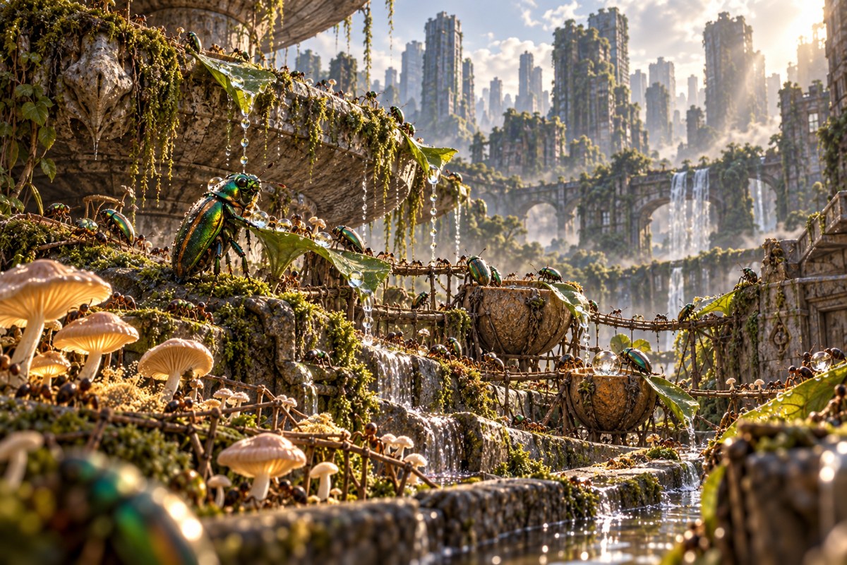 Собиратели росы: территория, отдельный кинематографический концепт вымышленного поселения
